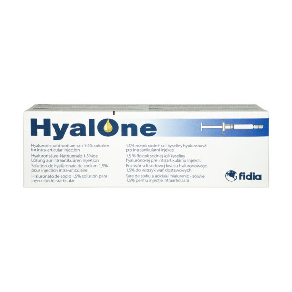 HyalOne Fidia Hyaluronic Acid Sodiumsalt front