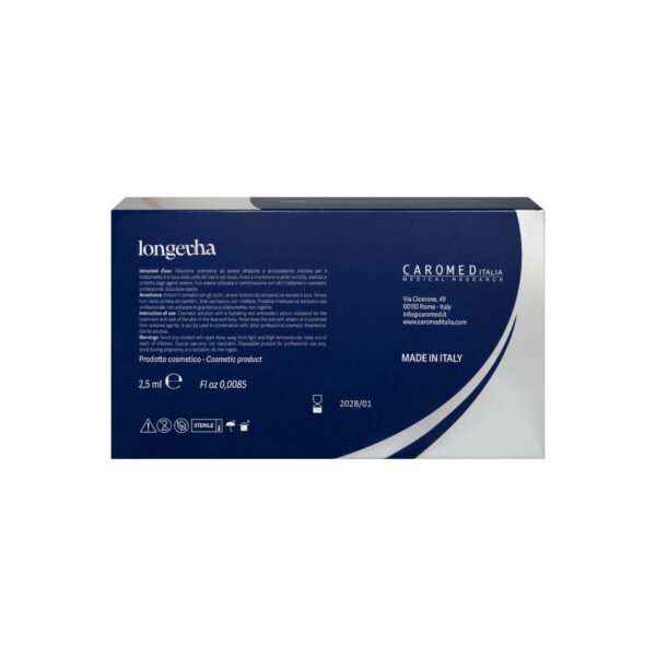 Longevha 1x2,5ml Caromed Italia back