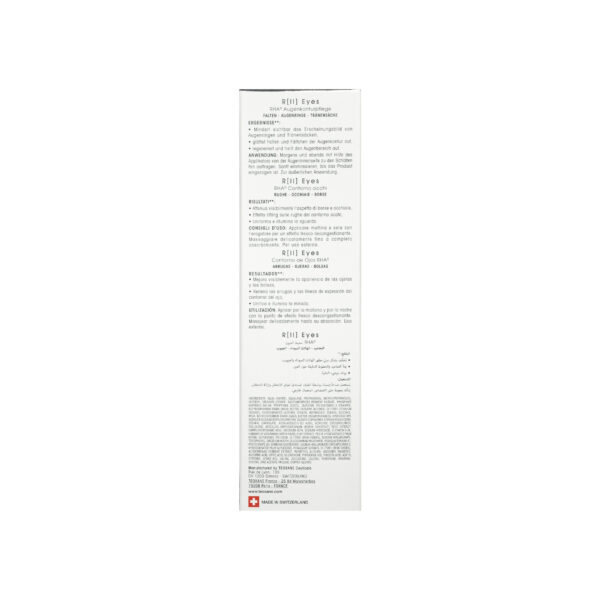 Teoxane RII Eyes Sensitive Skin Suitable for sensitiv Skin 15ml back