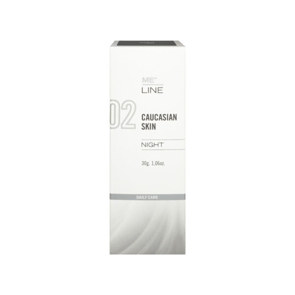 Me Line 02 Caucasian Skin Night Daily Care 30g front