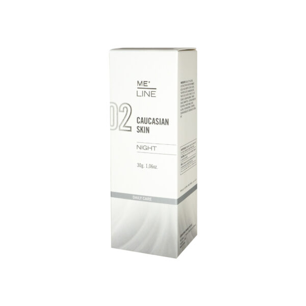 Me Line 02 Caucasian Skin Night Daily Care 30g side